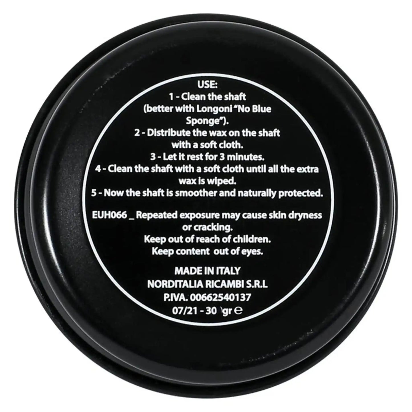 Cera Longoni Special Wax para Varas de Bilhar de Madeira