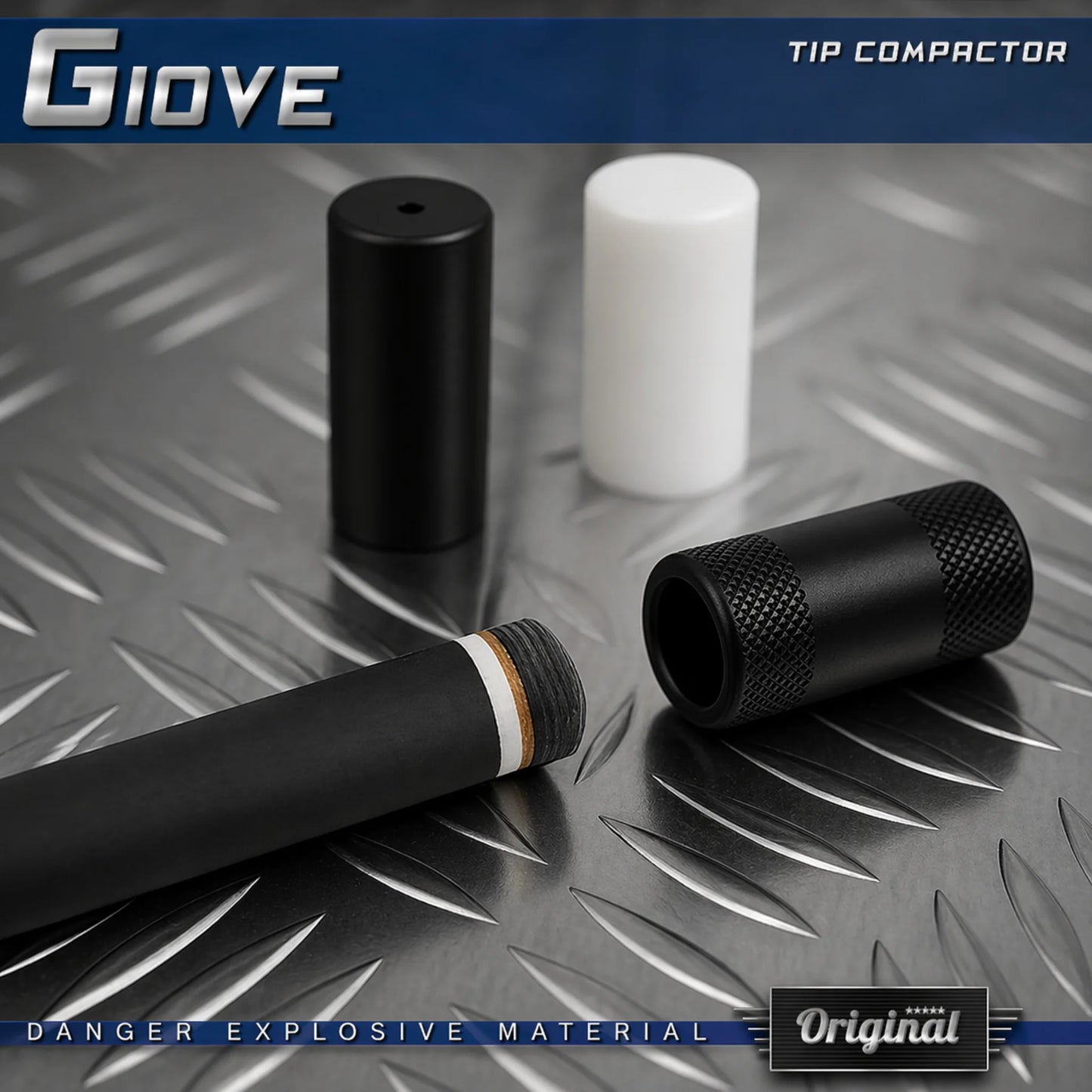 Compactador de Solas para Tacos de Bilhar Original Giove