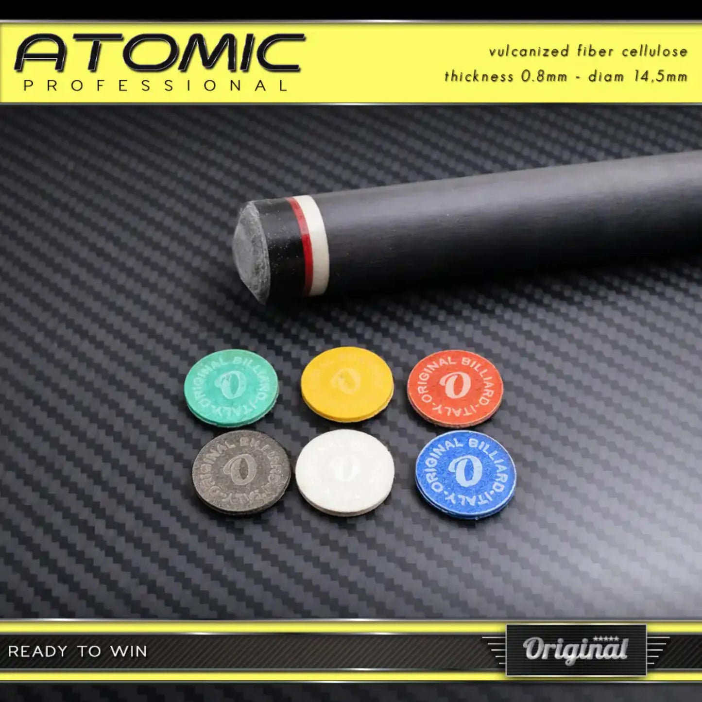 Disco de Fibra para Solas Original Atomic Fibre Pad