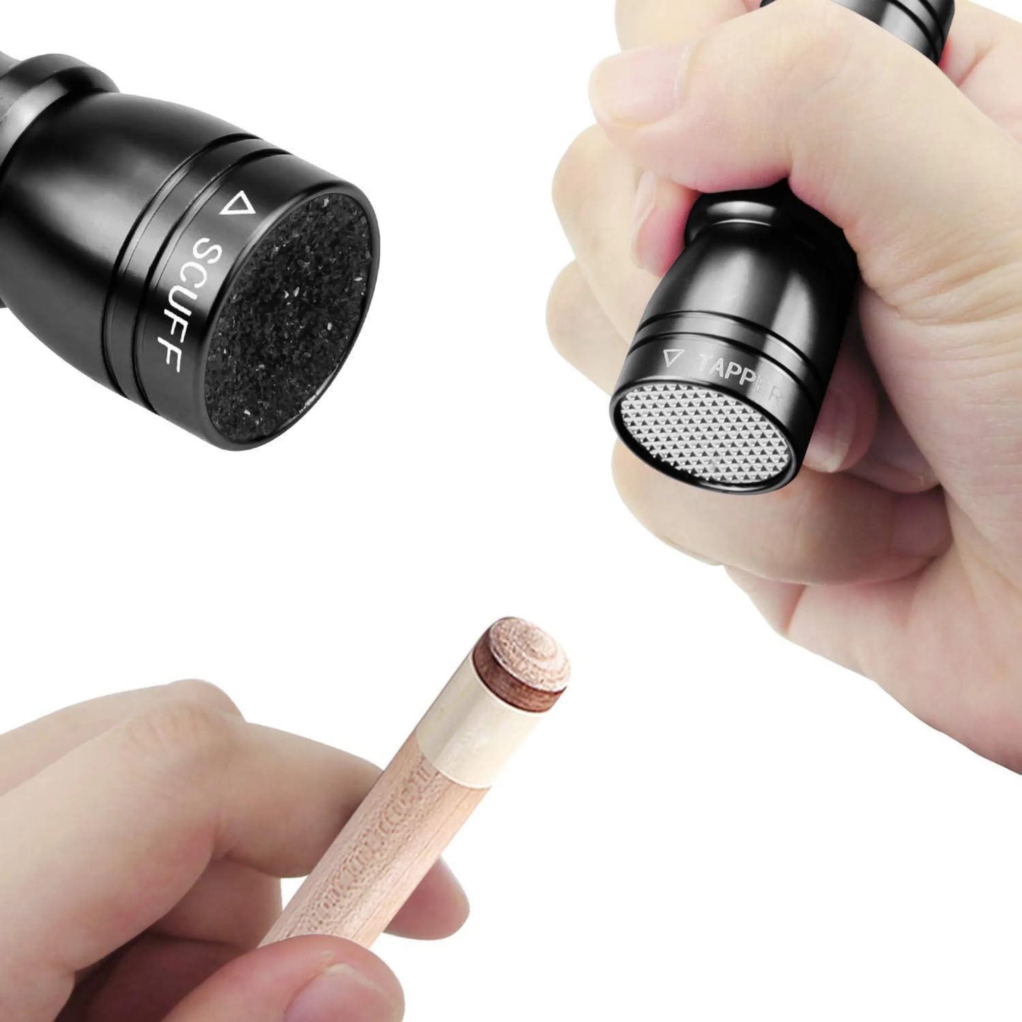 Ferramenta para Solas de Bilhar Buffalo 3 em 1 Preta