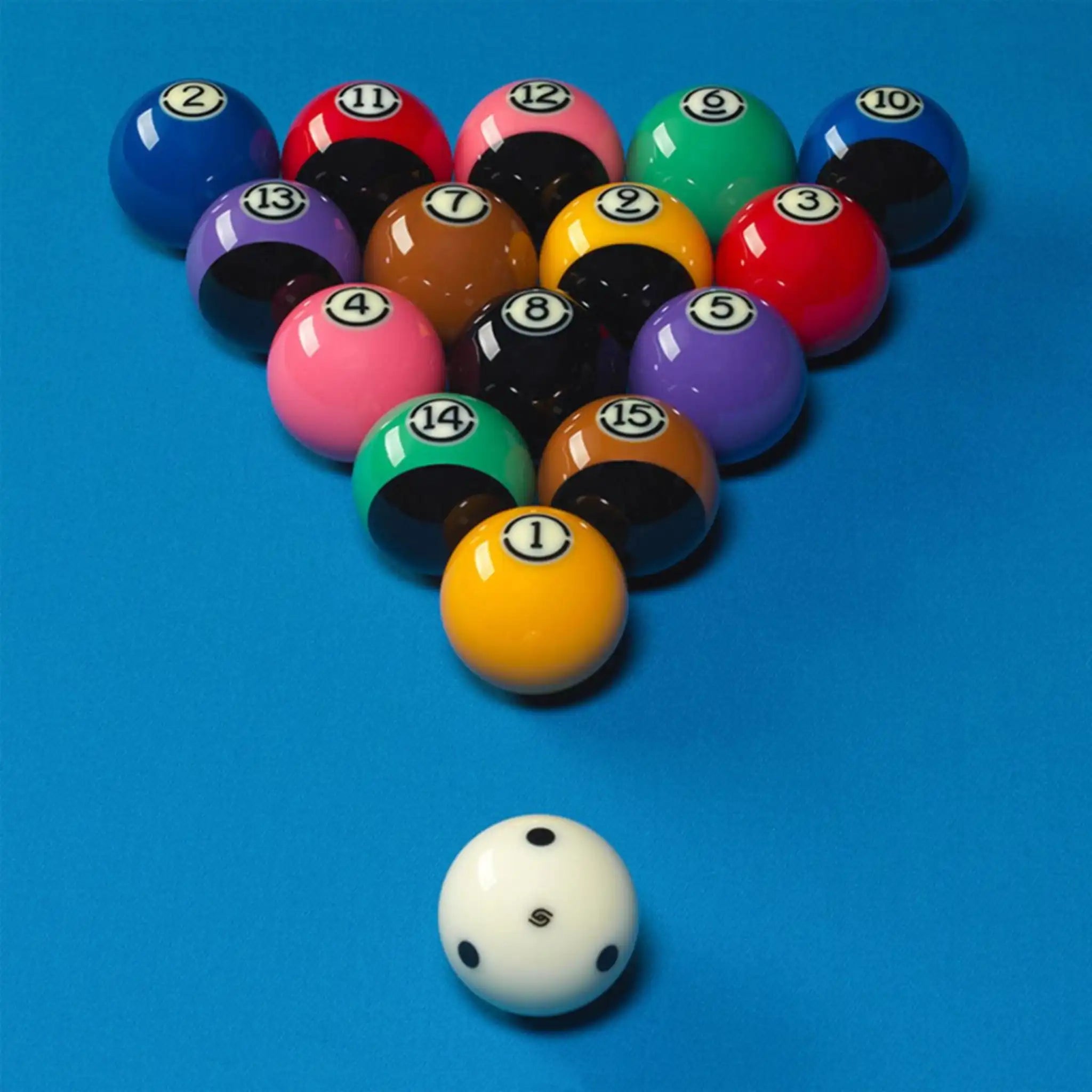 Jogo de Bolas de Bilhar para Pool Aramith Tournament Pro Cup TV Black 57.2mm