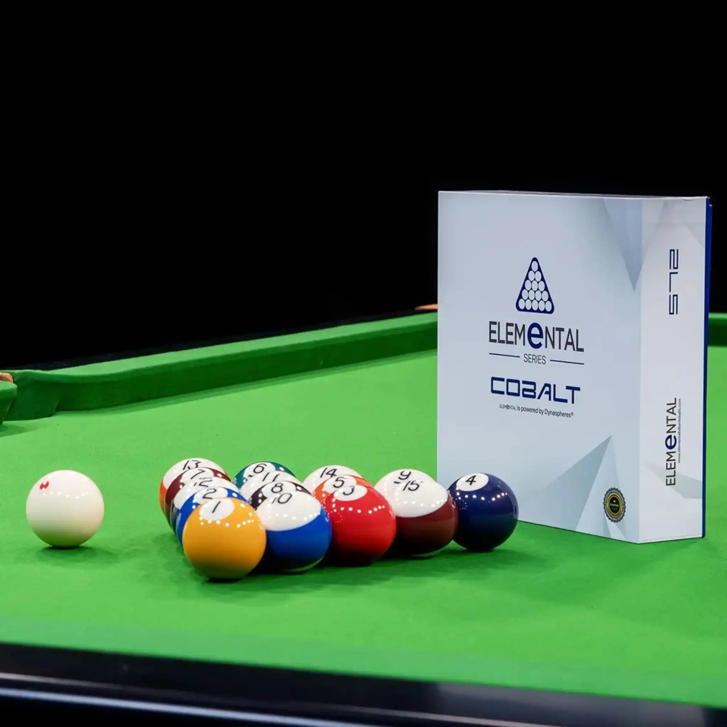 Jogo de Bolas de Bilhar para Pool Dynaspheres Elemental Cobalt 572