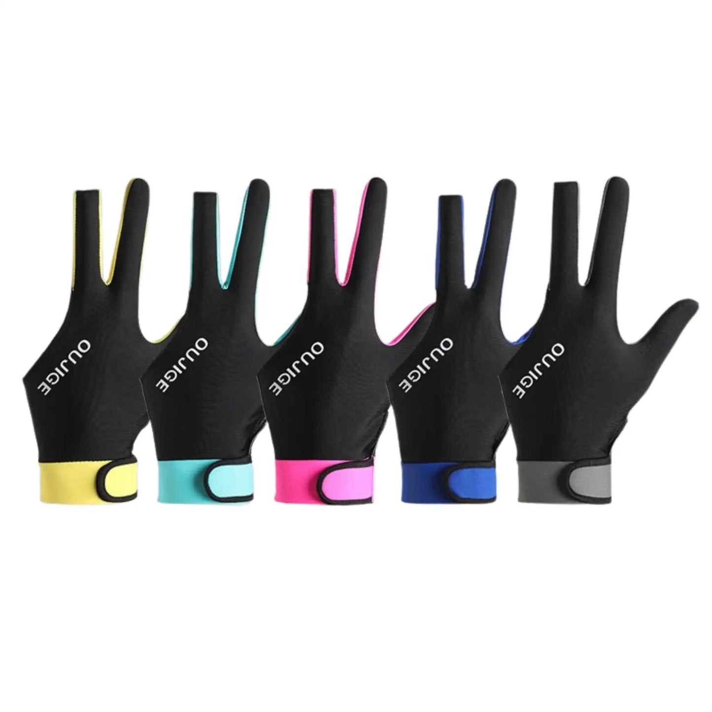 Luva de Bilhar Oujige Multicolor