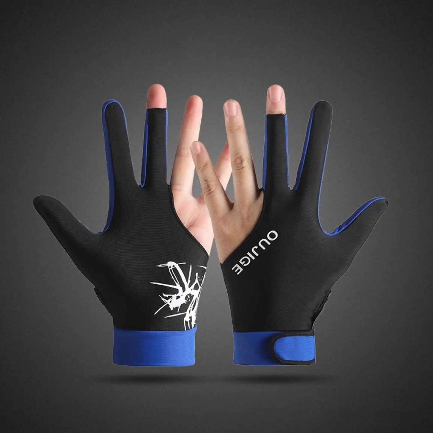 Luva de Bilhar Oujige Multicolor