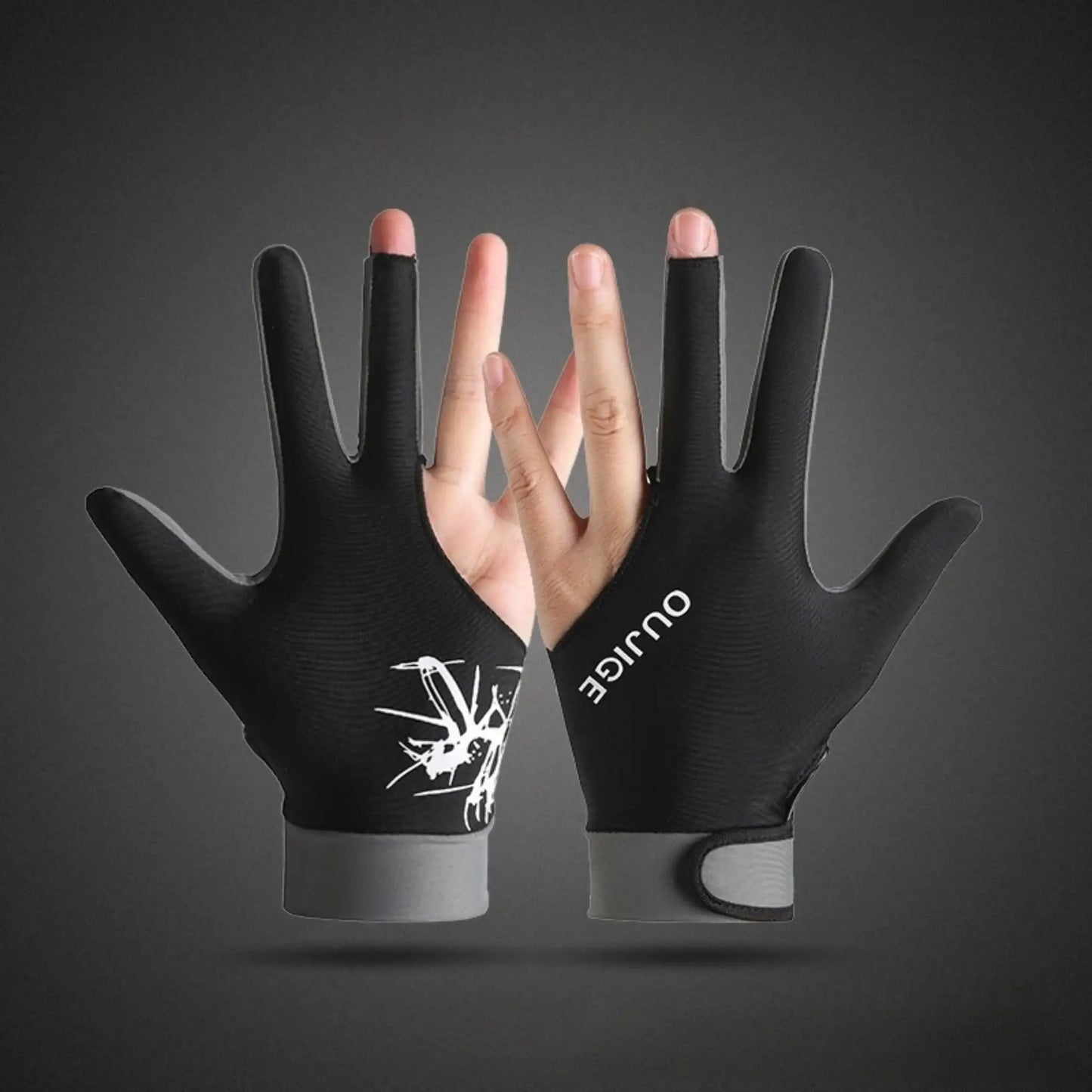 Luva de Bilhar Oujige Multicolor