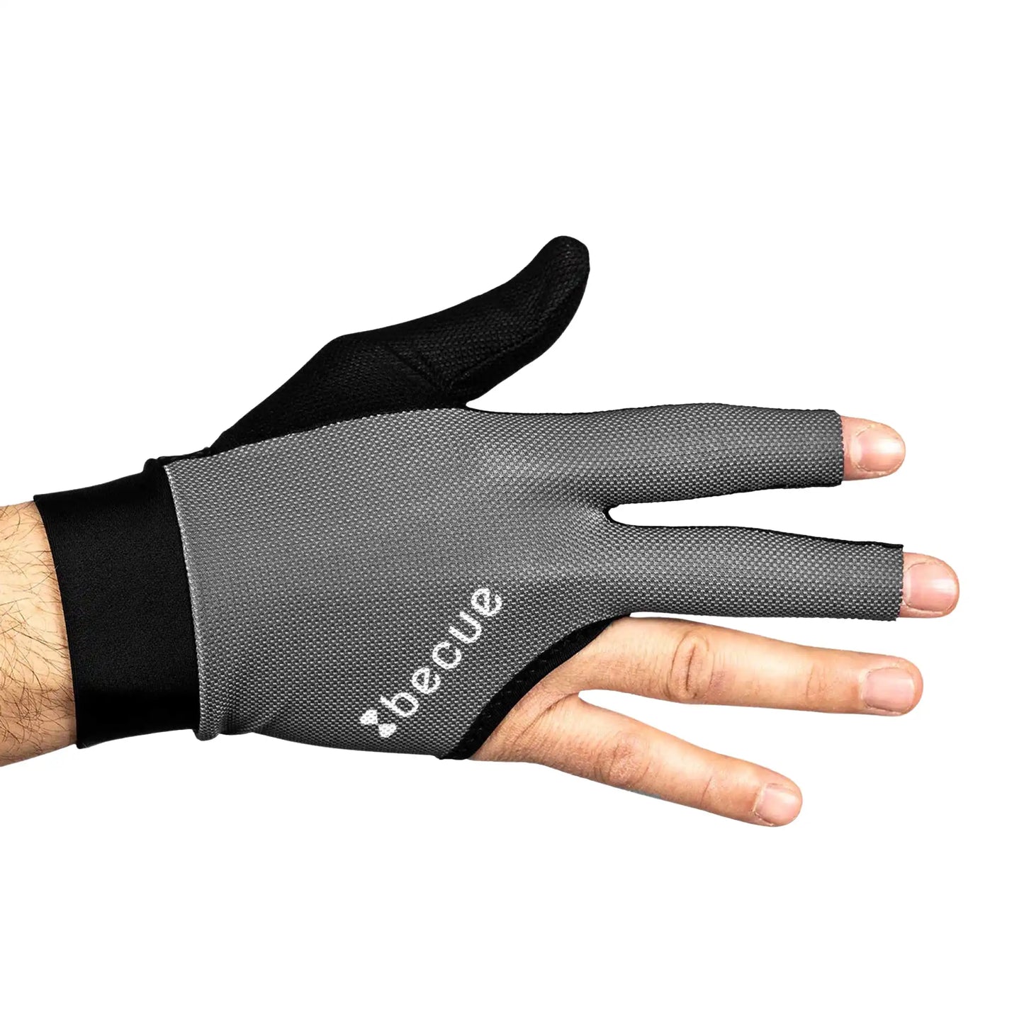 Luva de Bilhar Becue Y Glove Cinzenta