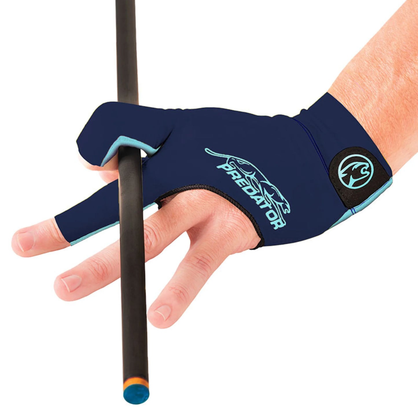 Luva de Bilhar Predator Second Skin Azul Turquesa