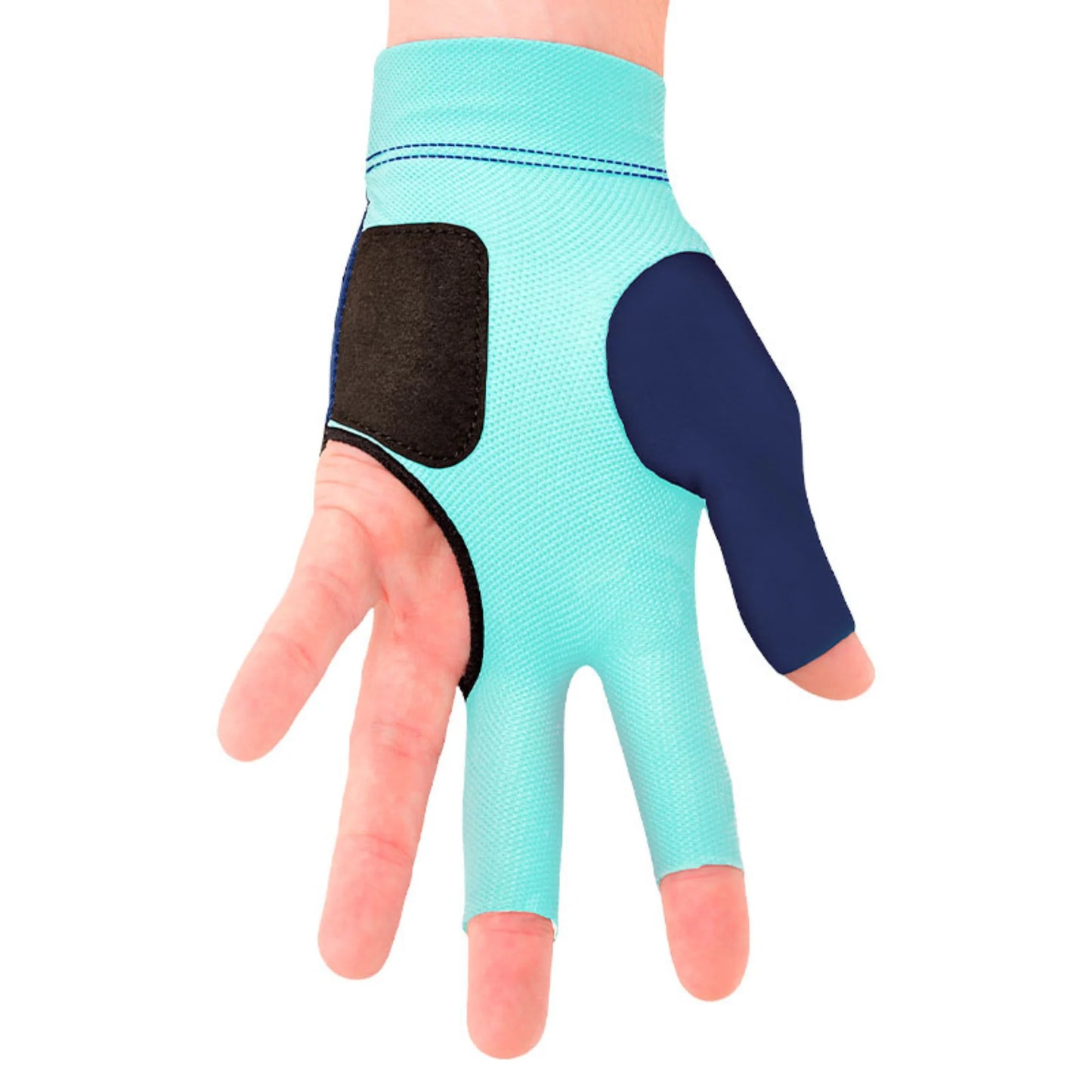 Luva de Bilhar Predator Second Skin Azul Turquesa