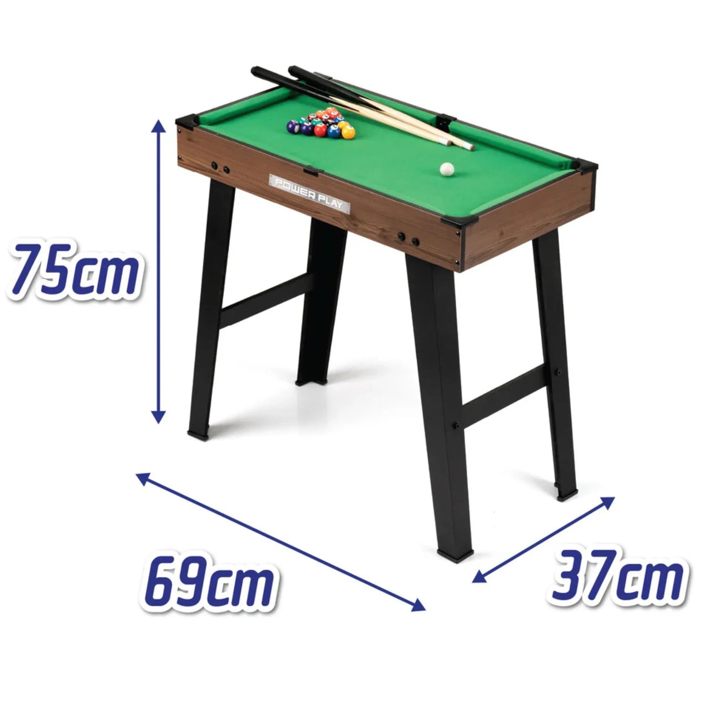 Mesa 4 em 1 Toyrific 27" com Bilhar, Air Hockey, Matraquilhos e Ténis de Mesa