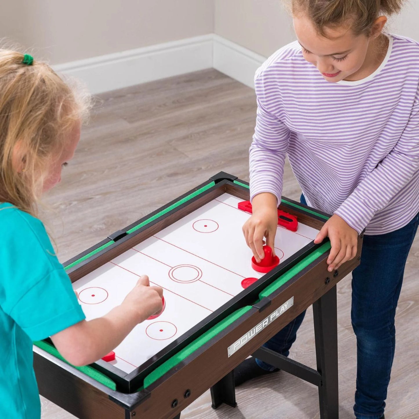 Mesa 4 em 1 Toyrific 27" com Bilhar, Air Hockey, Matraquilhos e Ténis de Mesa