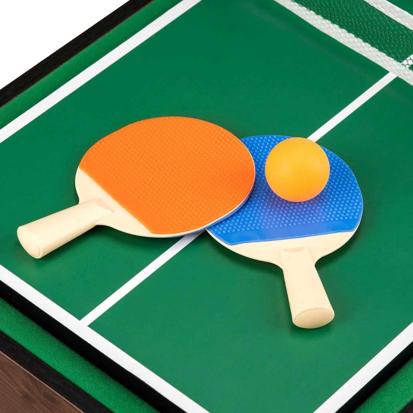 Mesa 4 em 1 Toyrific 27" com Bilhar, Air Hockey, Matraquilhos e Ténis de Mesa