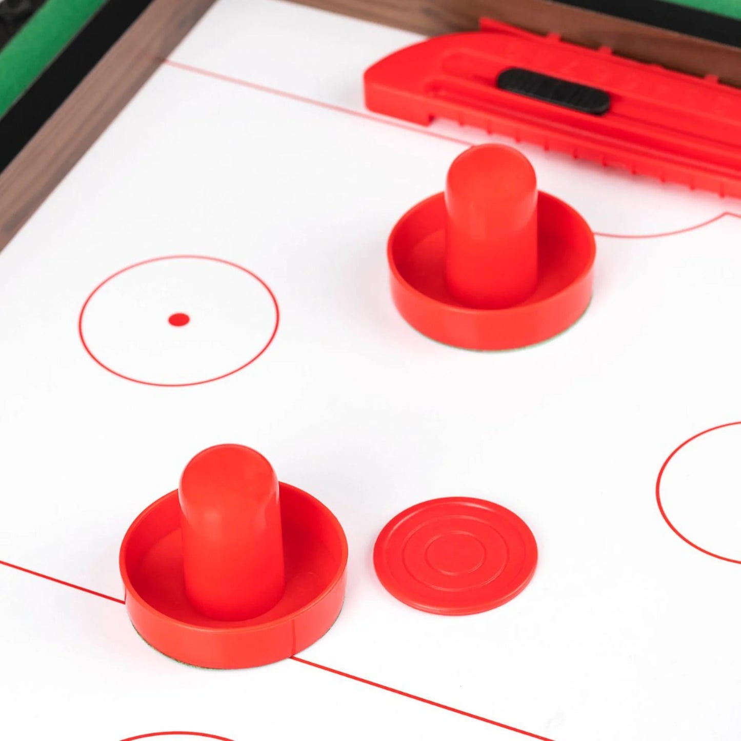Mesa 4 em 1 Toyrific 27" com Bilhar, Air Hockey, Matraquilhos e Ténis de Mesa