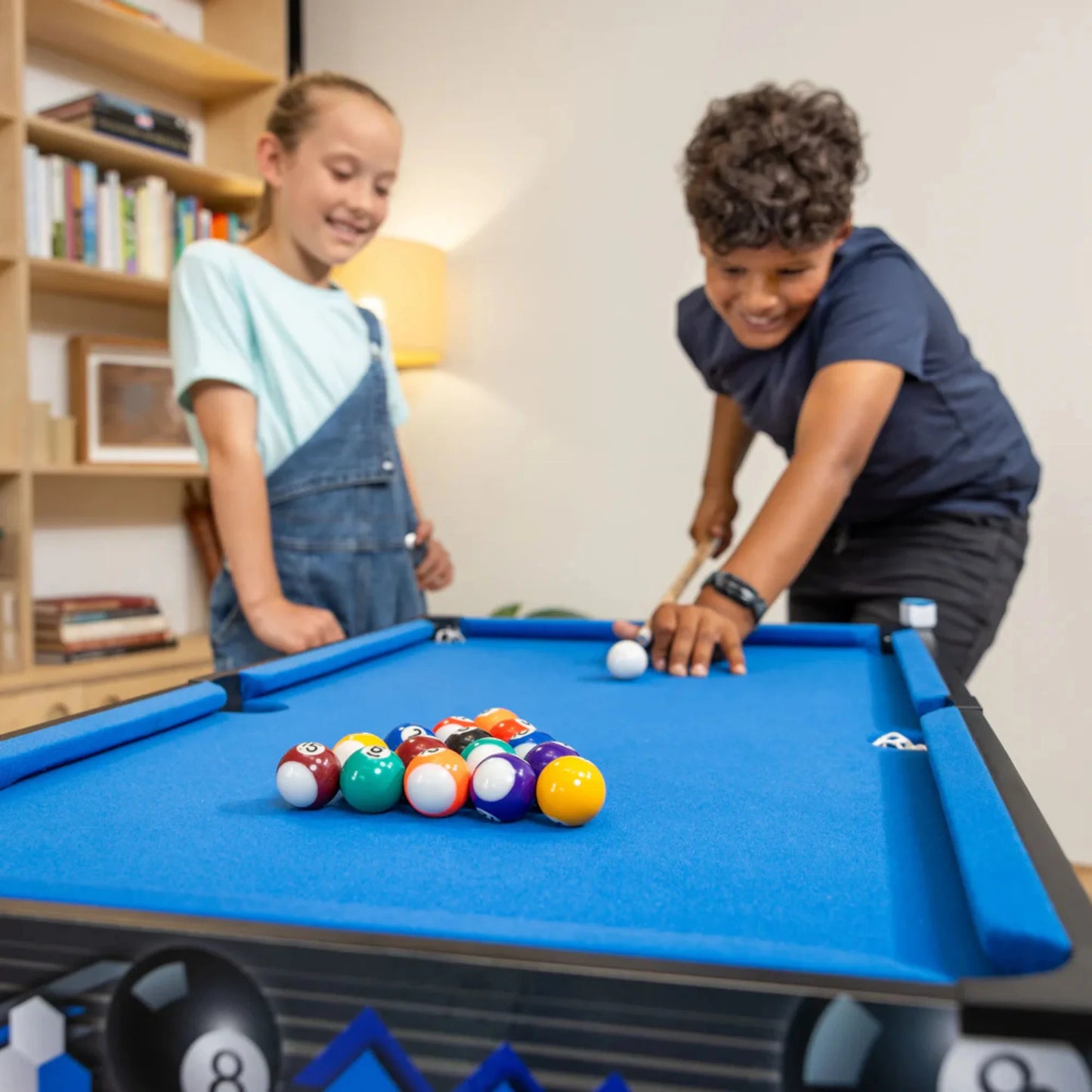 Mesa de Bilhar Infantil Power Play 3ft com Acessórios