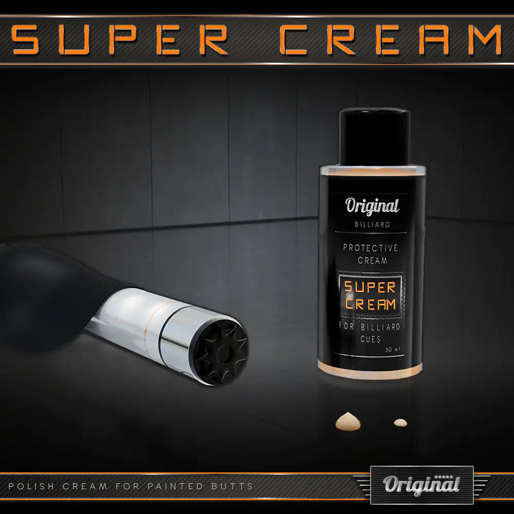 Original Super Cream 50 ml Creme de Manutenção para Tacos de Bilhar
