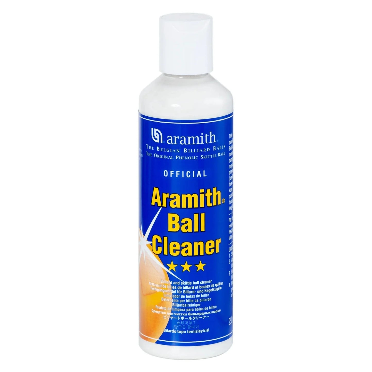 Produto de Limpeza para Bolas de Bilhar Aramith Ball Cleaner 250 ml