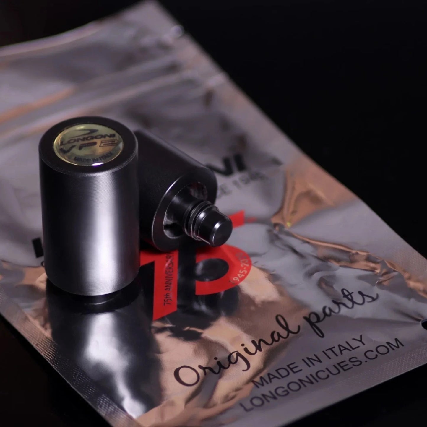 Protetores de Rosca VP2 Pretos para Tacos de Bilhar Pool 21,3 mm