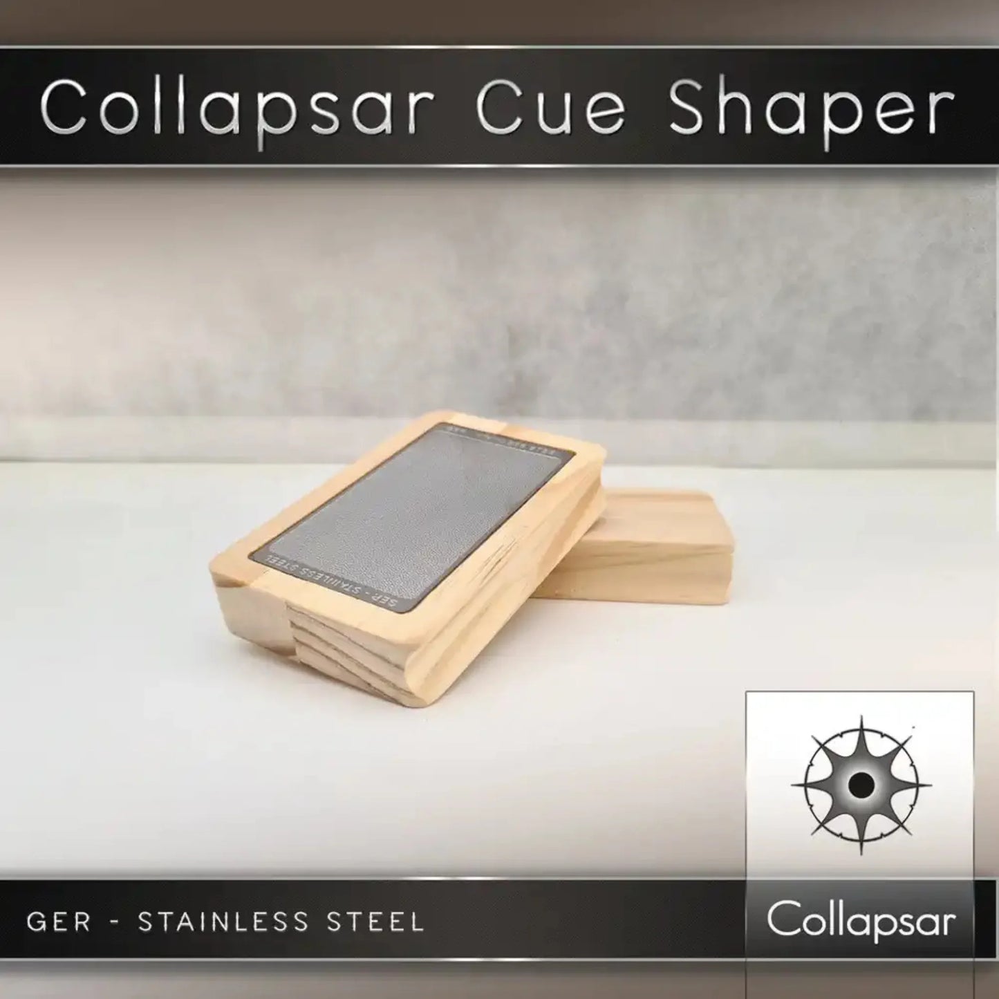 Raspador para Solas de Bilhar Collapsar Wood Shaper