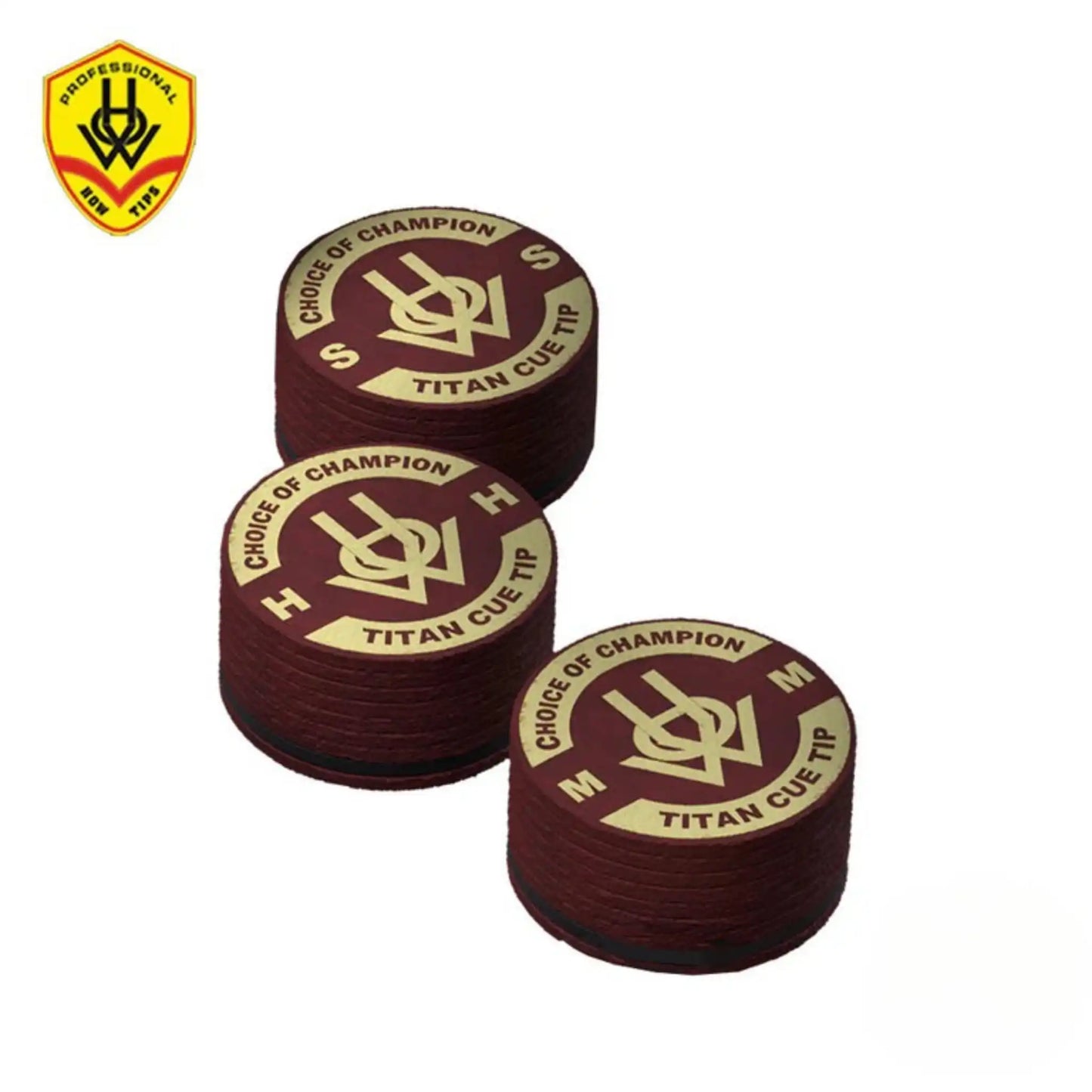 Sola HOW Titan 14 mm para taco de bilhar com 9 camadas e Energy Pad