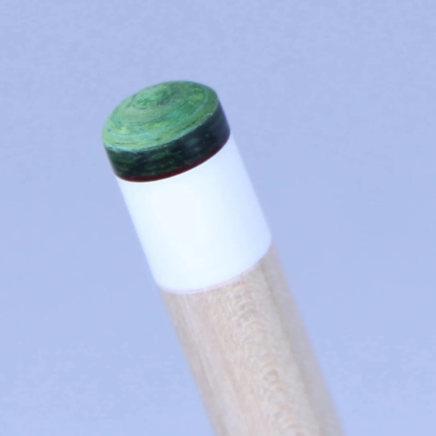 Sola laminada Tiger Emerald 14mm para tacos de bilhar