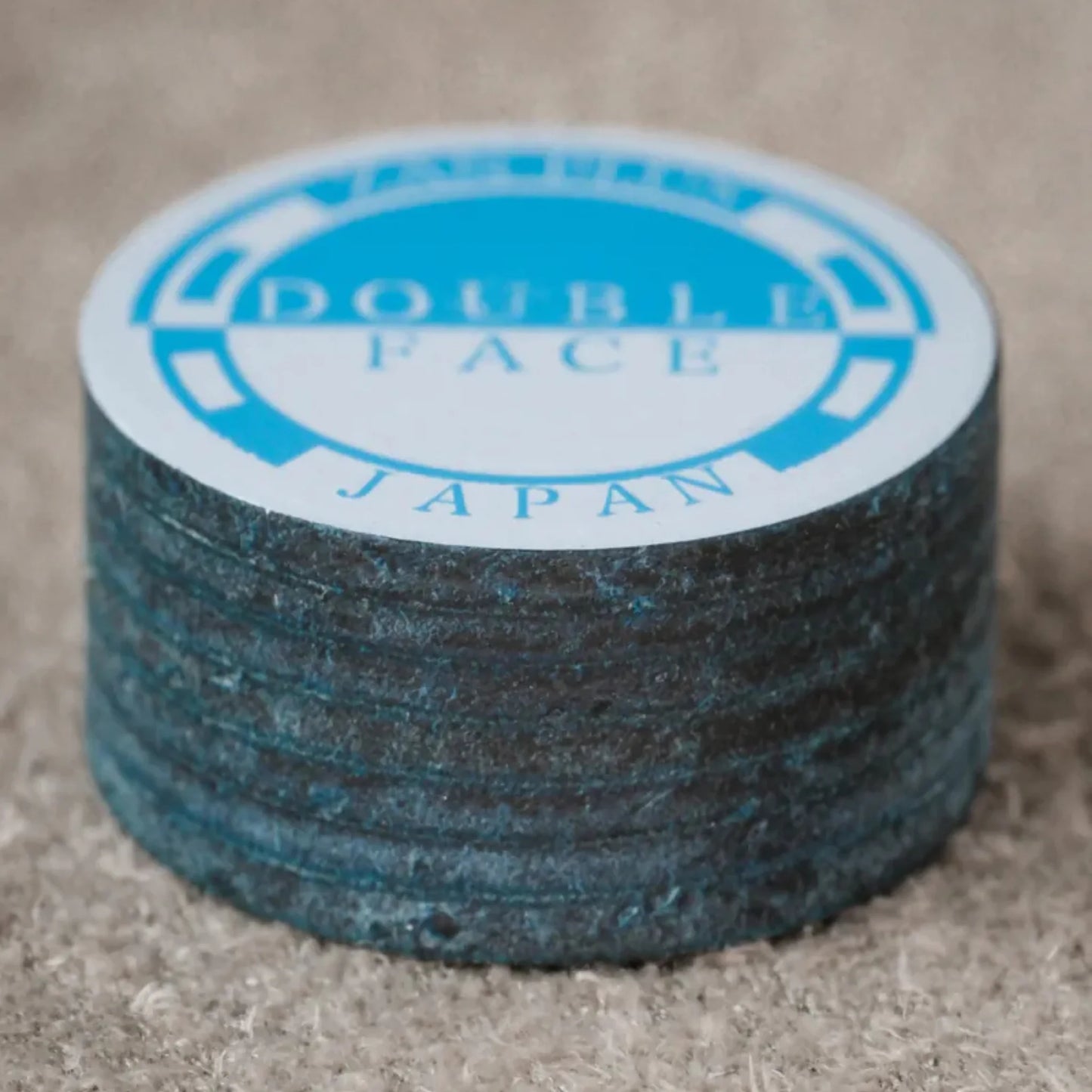 Sola Zan Double Face 15 mm para tacos de bilhar break e jump em pele e resina