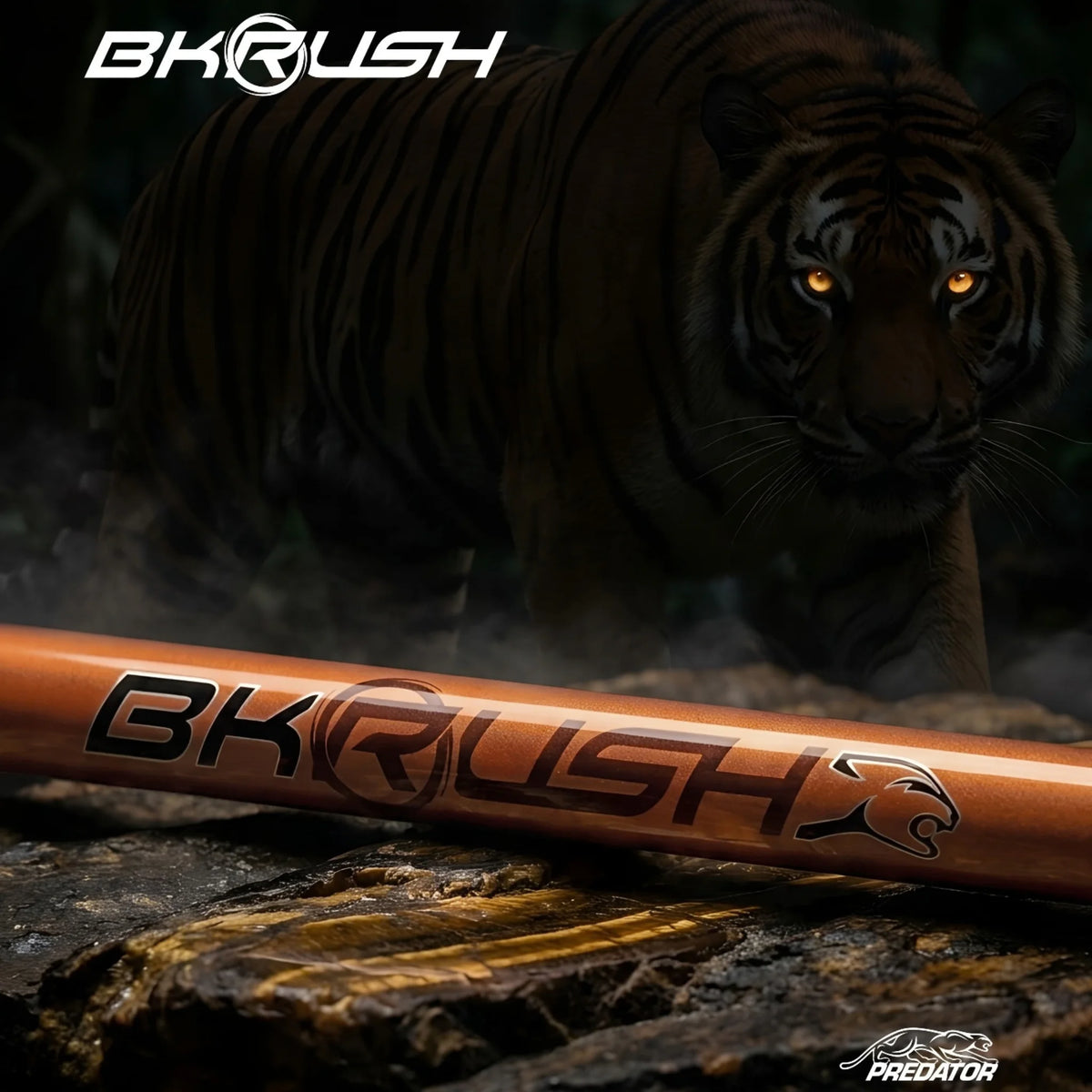 Taco de Abertura Predator BK Rush Tiger Eye Sport Wrap