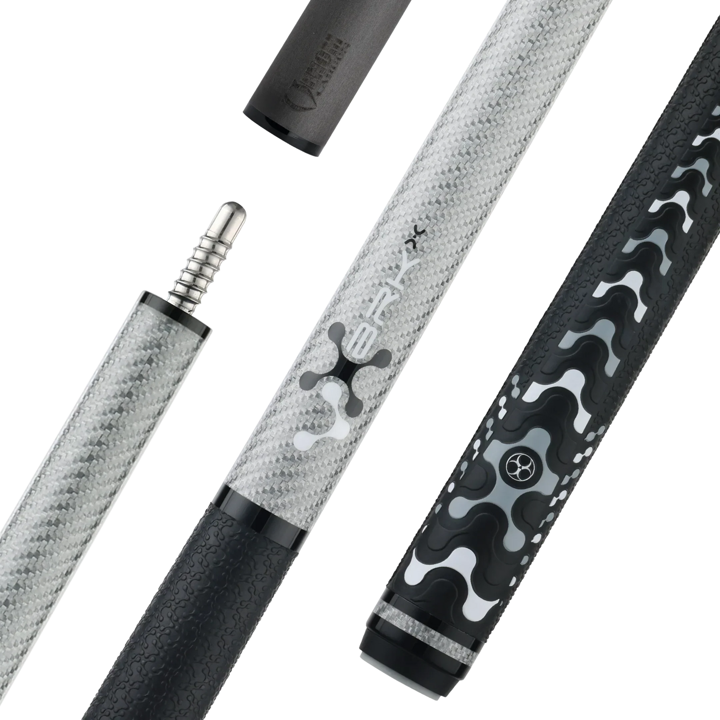 Taco de abertura e salto Poison VX cinzento e preto com vara de carbono