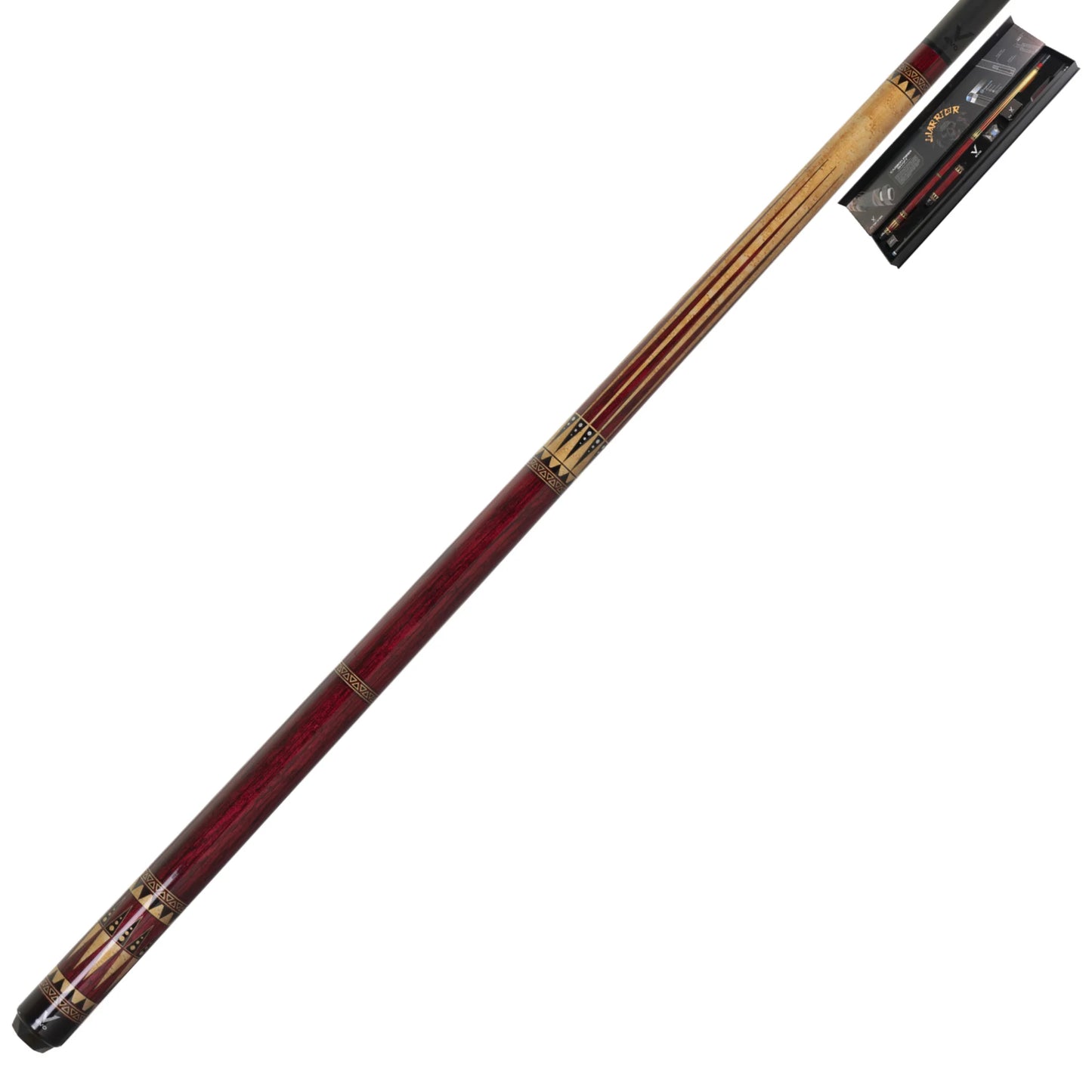 Taco de Bilhar para Pool EVO Warrior Maxbing Carbono Ember Sunset 12.5mm