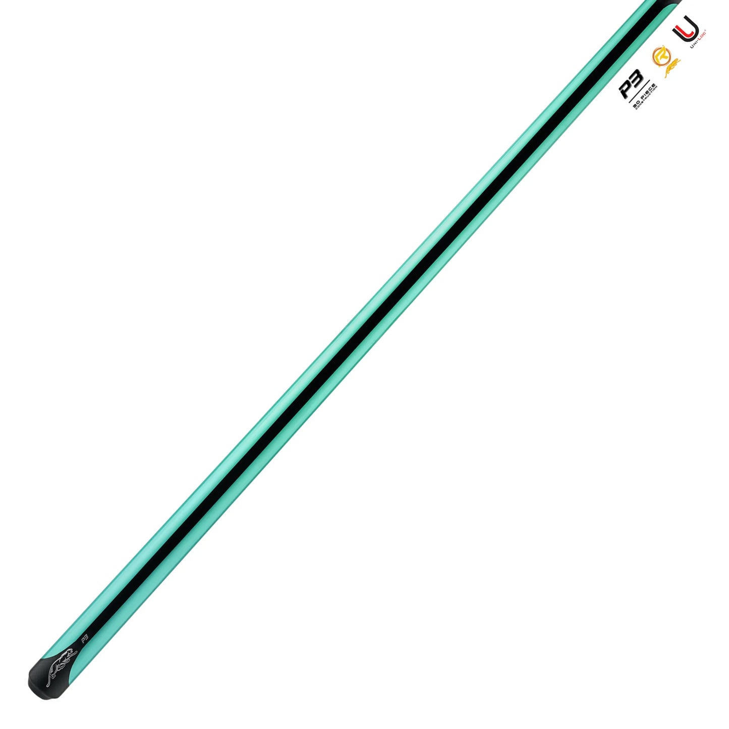 Taco de bilhar para pool Predator P3 Teal NW sem grip