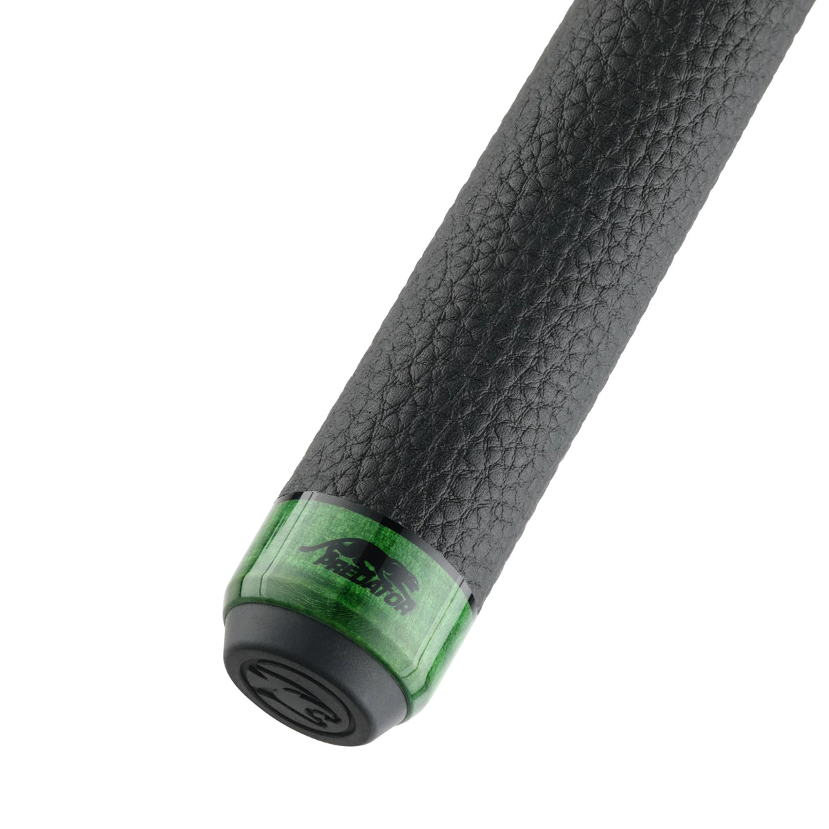 Taco de bilhar Predator SP2 Green 1 em preto mate com pontas em ácer verde e grip Leather Luxe