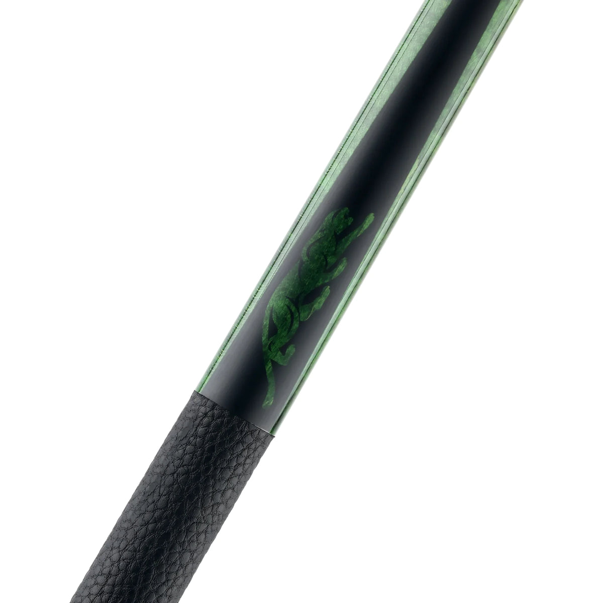 Taco de bilhar Predator SP2 Green 2 em ácer verde com detalhes pretos e grip Leather Luxe