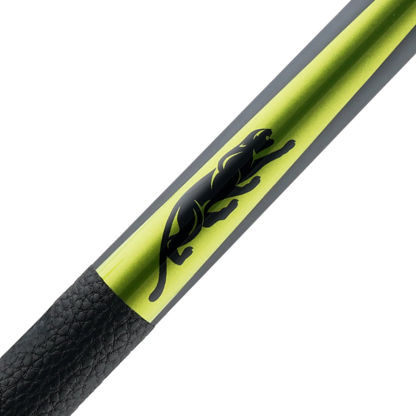 Taco de bilhar para pool Predator SP2 Lime Green 1 Uni-Loc com acabamento preto mate e detalhes verde metálico