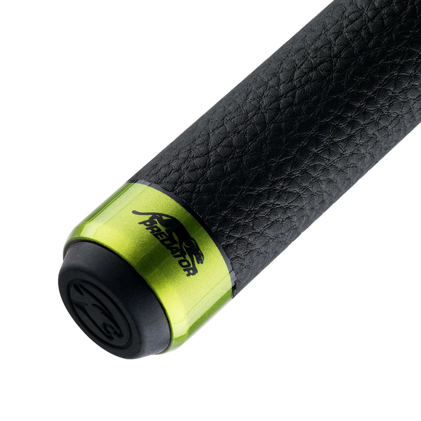 Taco de bilhar para pool Predator SP2 Lime Green 1 Uni-Loc com acabamento preto mate e detalhes verde metálico