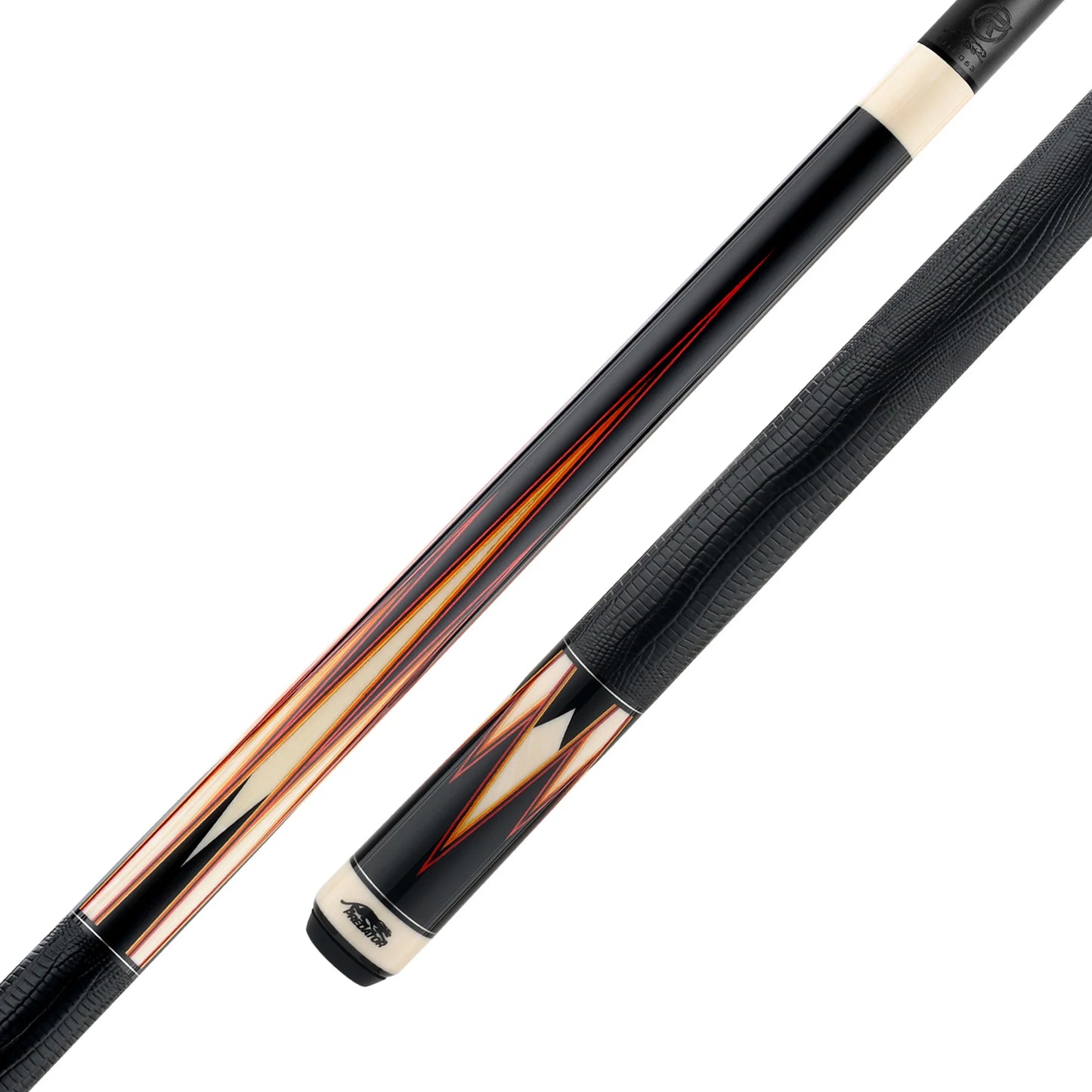 Taco de Bilhar para Pool Predator Truesplice-16 GEN3 Vermelho/Laranja Radial