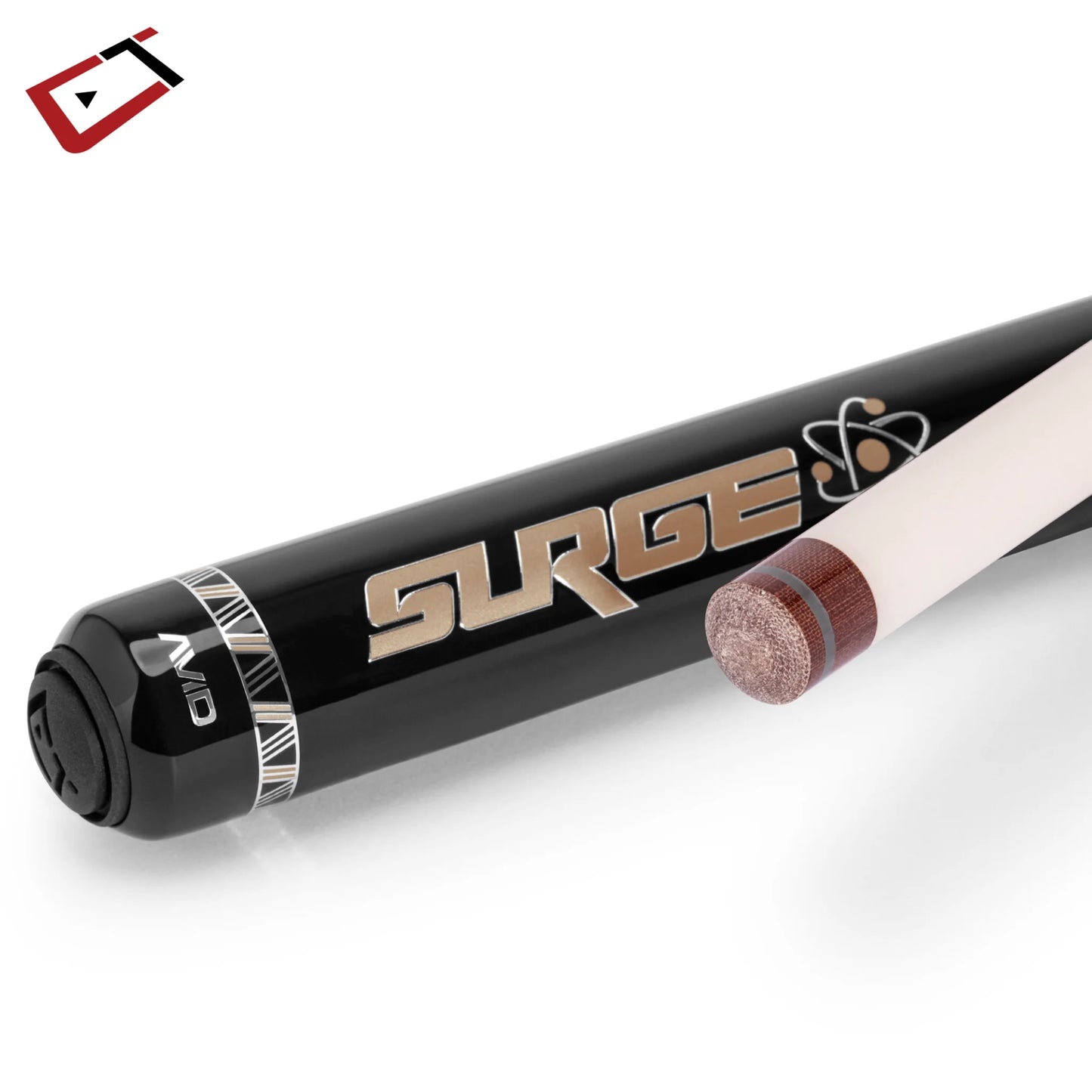 Taco de Salto Cuetec AVID Surge Jump Preto e Dourado 3/8x14