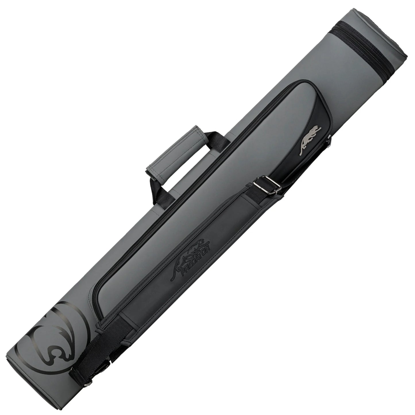 Taqueira para tacos de bilhar Predator Roadline Hard cinza/preto 2x4