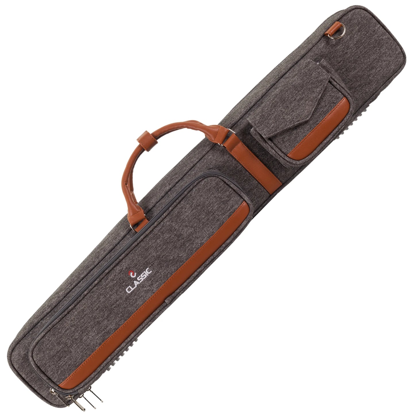 Taqueira Soft Pocketstyle Cinzento e Castanho 3x5 para Tacos de Bilhar