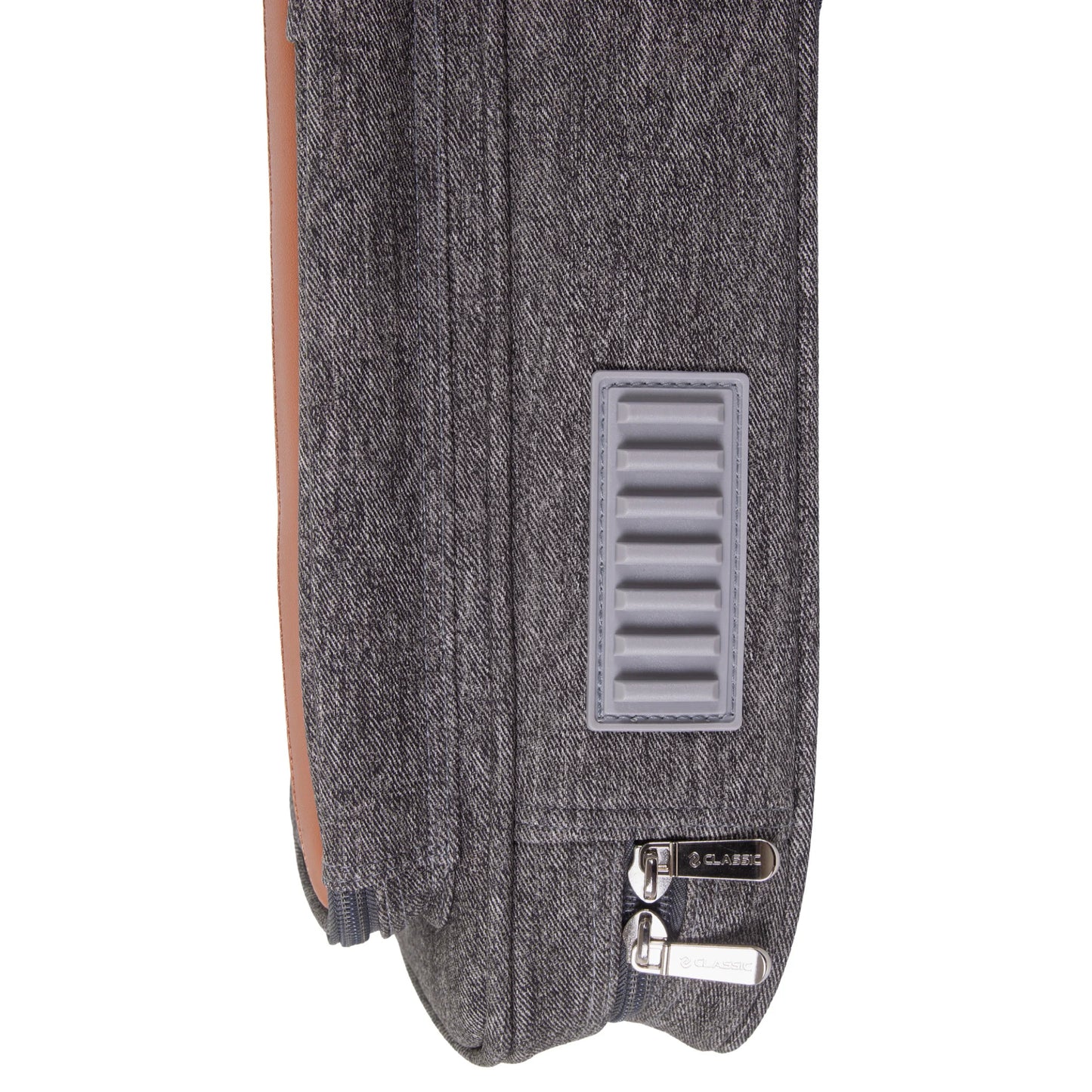 Taqueira Soft Pocketstyle Cinzento e Castanho 3x5 para Tacos de Bilhar