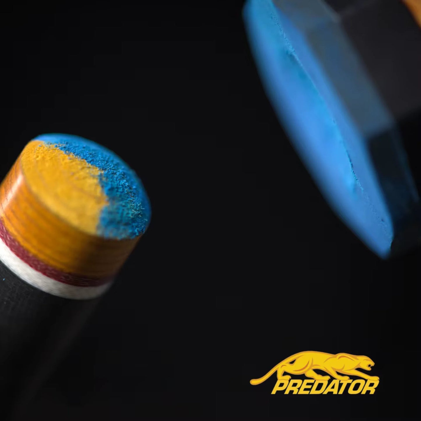 Giz de Bilhar Predator 1080 Pure Azul Caixa 5 Unidades