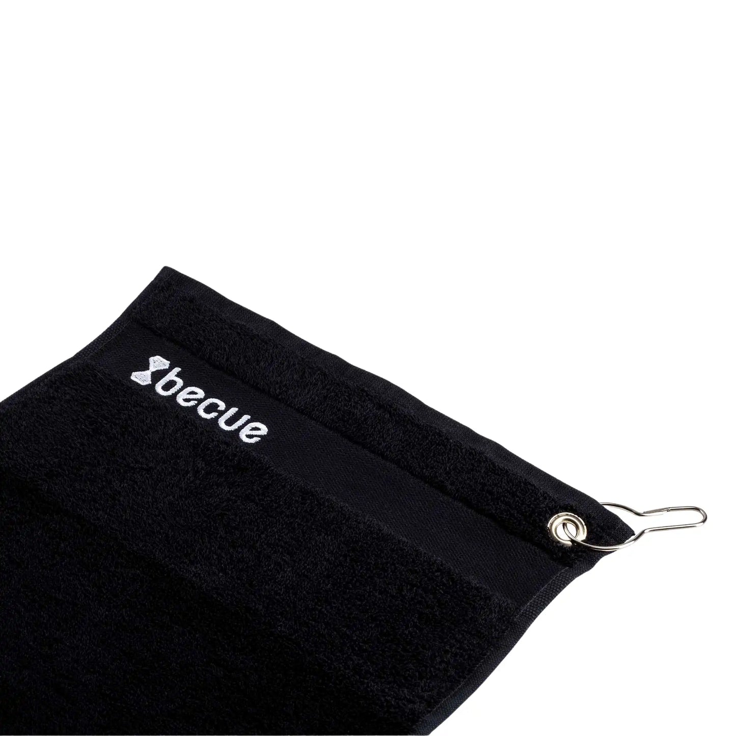 Toalha Becue 100% Algodão com Gancho Removível Preta