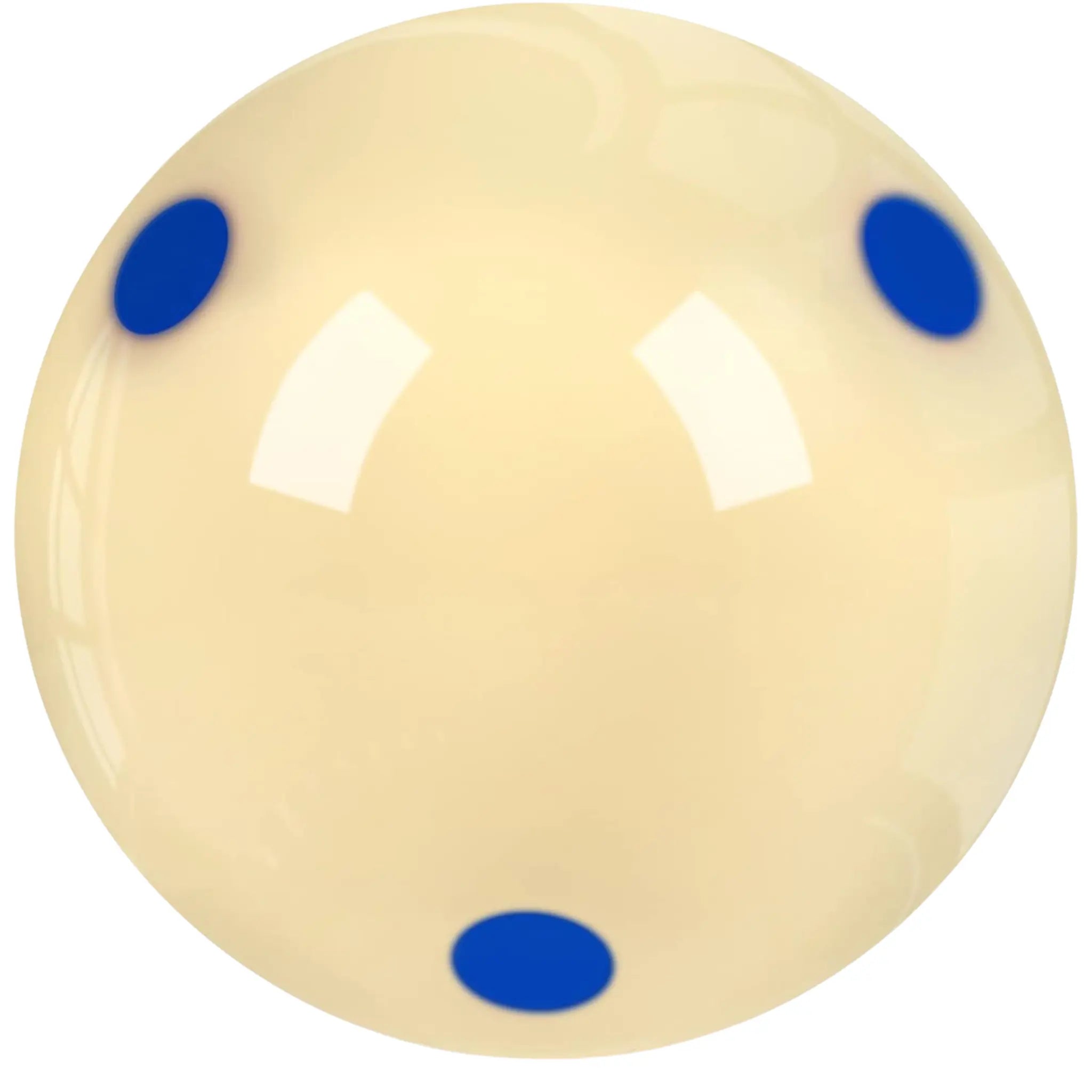 Pool Training Ball White and Blue 57.2mm