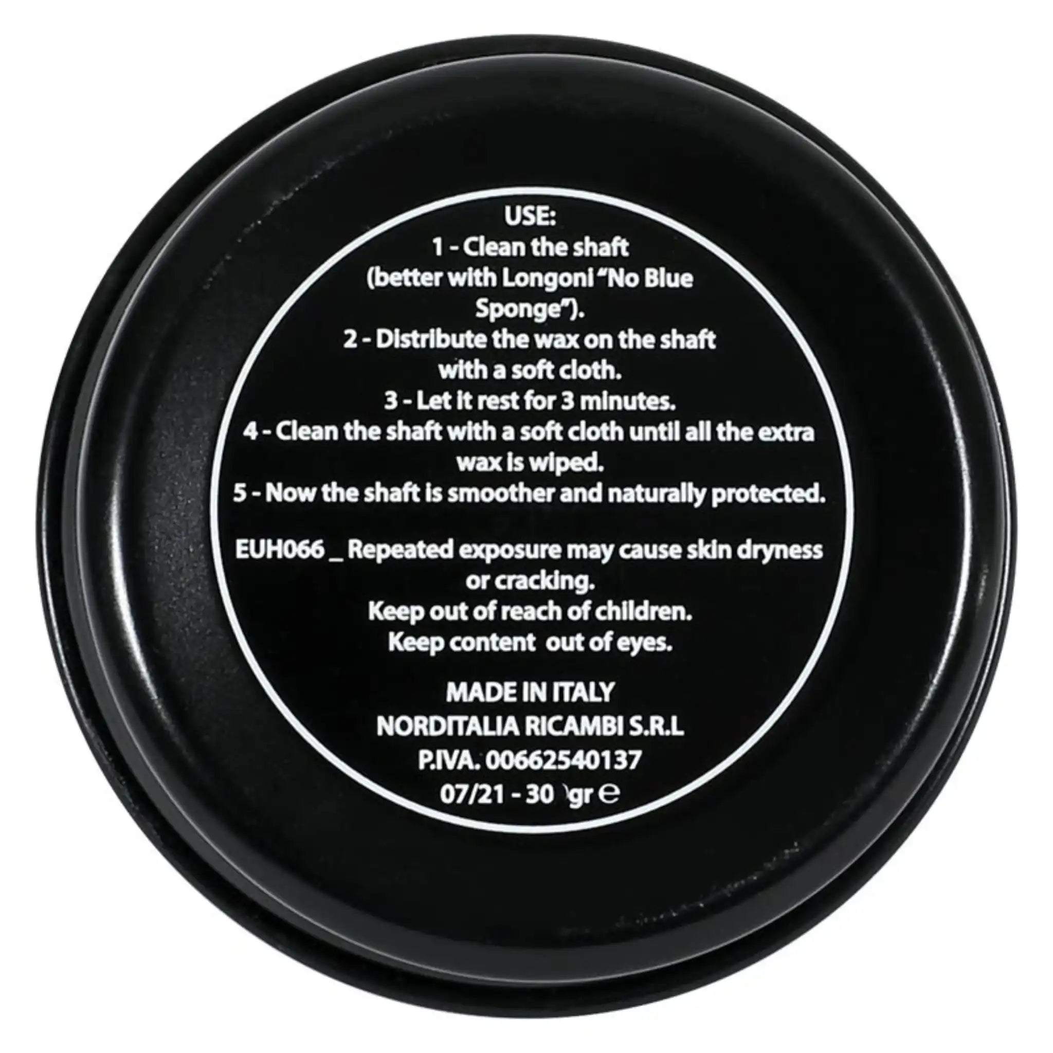 Cera Longoni Special Wax para Varas de Bilhar de Madeira