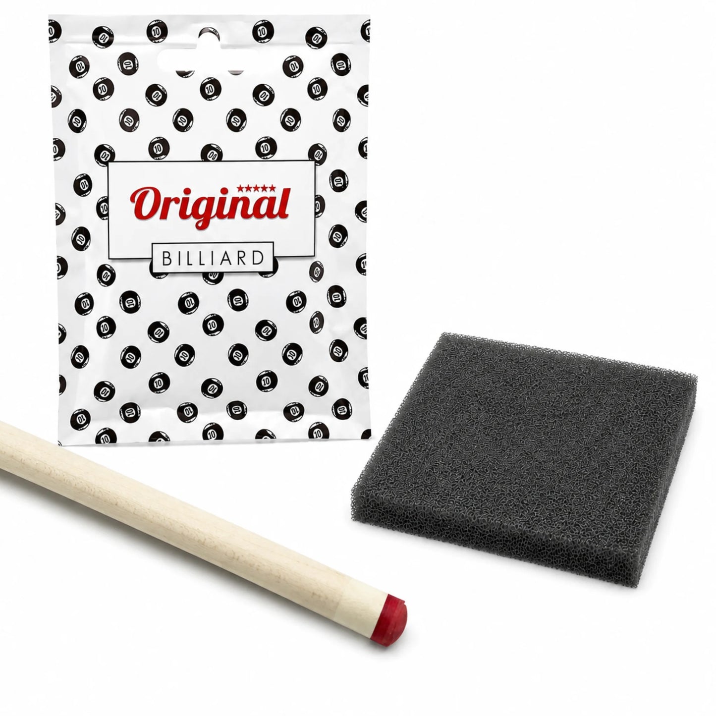 Esponja Original Abrax para limpeza de varas de tacos de bilhar