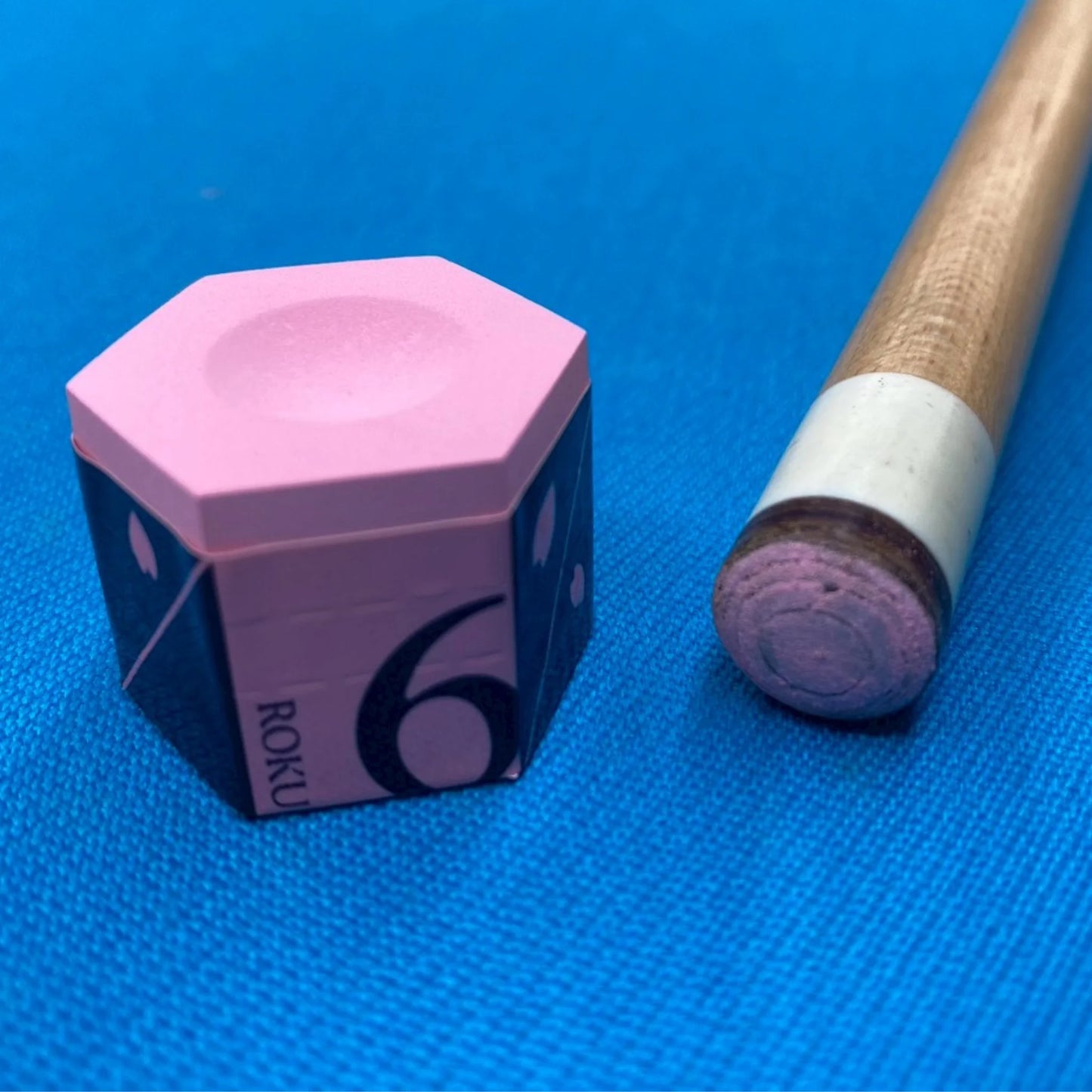 Giz para Bilhar Kamui ROKU Sakura Rosa