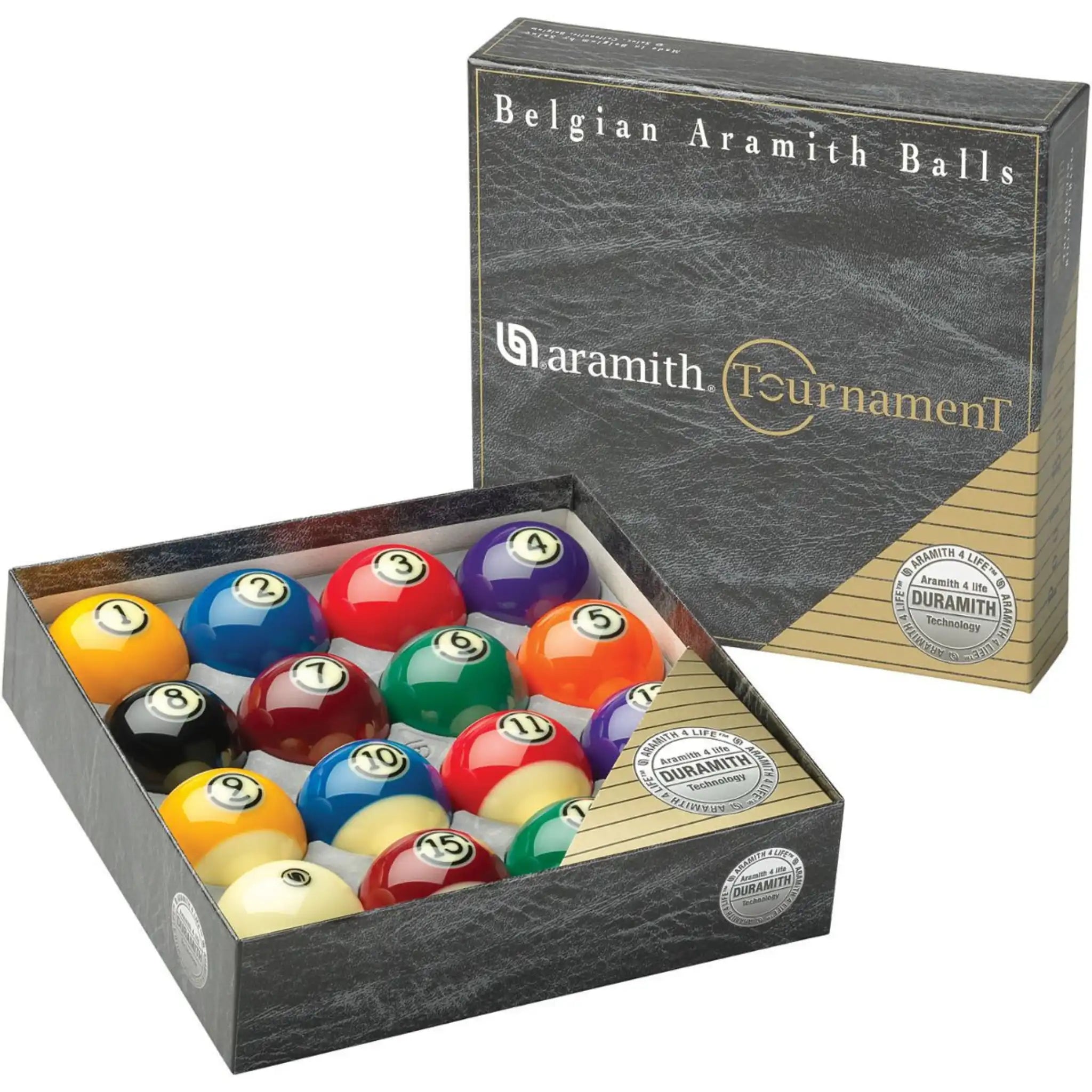 Jogo de Bolas de Bilhar para Pool Aramith Tournament 57,2 mm