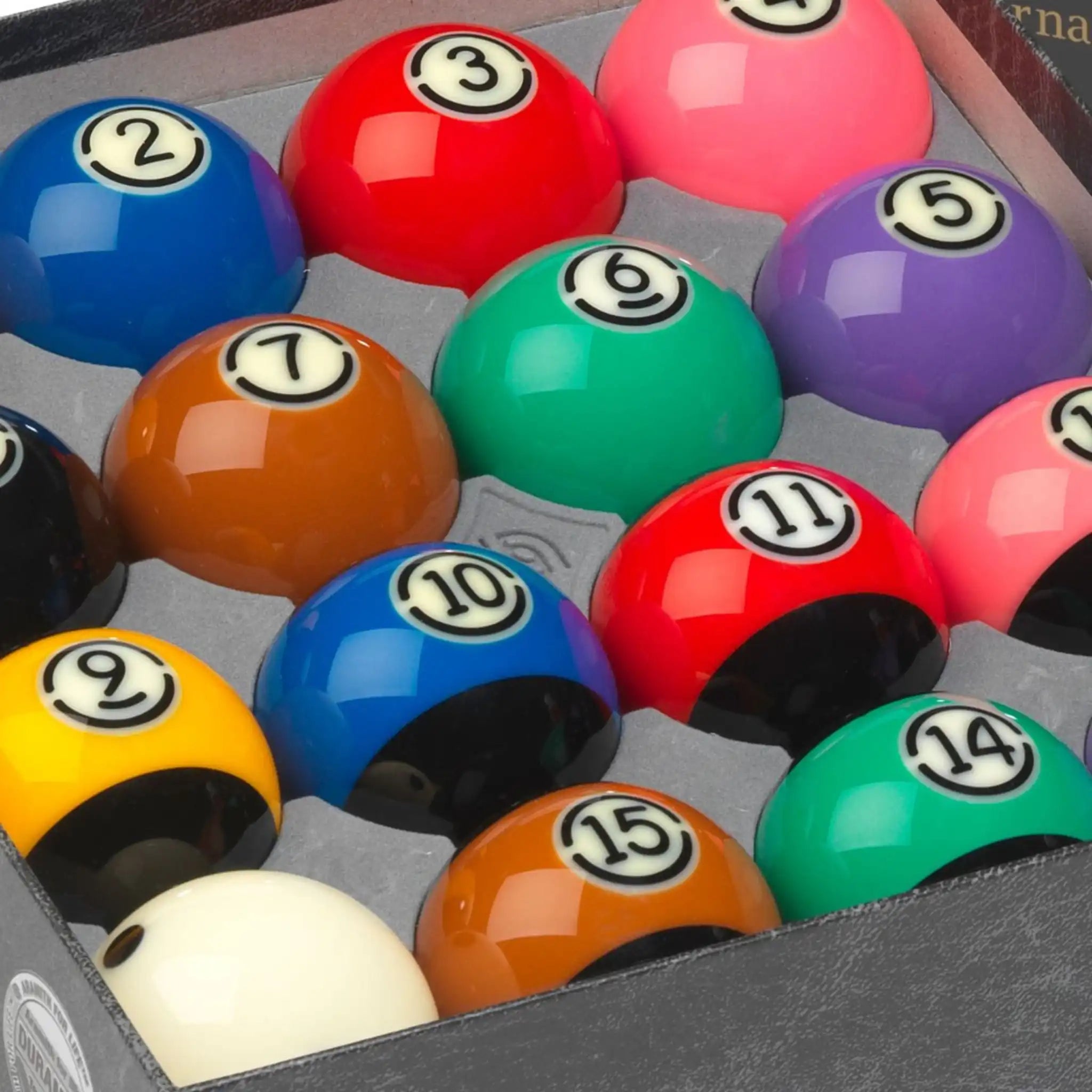 Jogo de Bolas de Bilhar para Pool Aramith Tournament Pro Cup TV Black 57.2mm