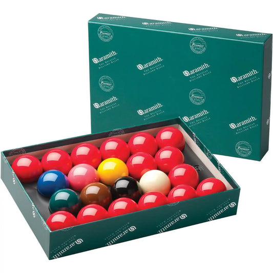 Jogo de Bolas de Bilhar para Snooker Aramith Premier 52,4 mm