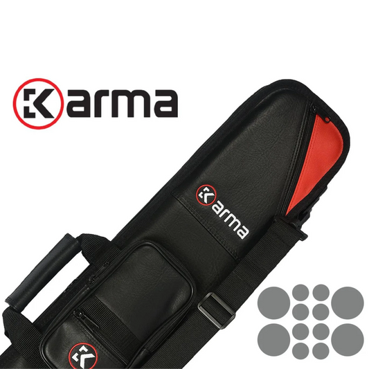 Taqueira Karma Bara 4x8 Preta e Vermelha