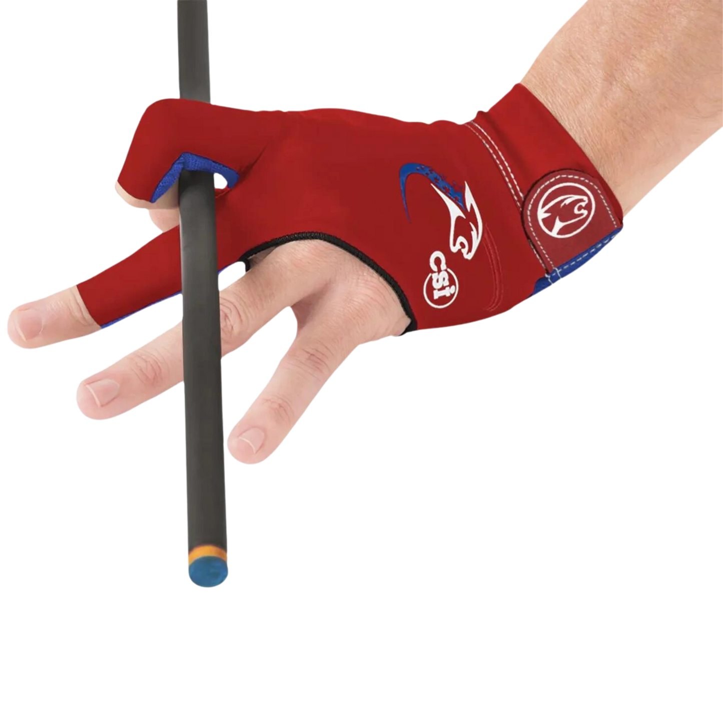 Luva Predator Second Skin USPBS Vermelha e Azul