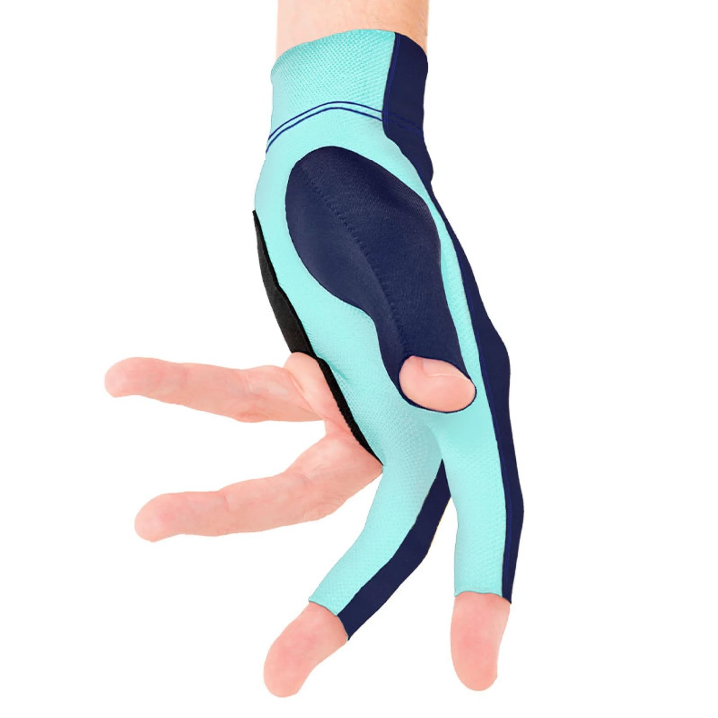 Luva de Bilhar Predator Second Skin Azul Turquesa