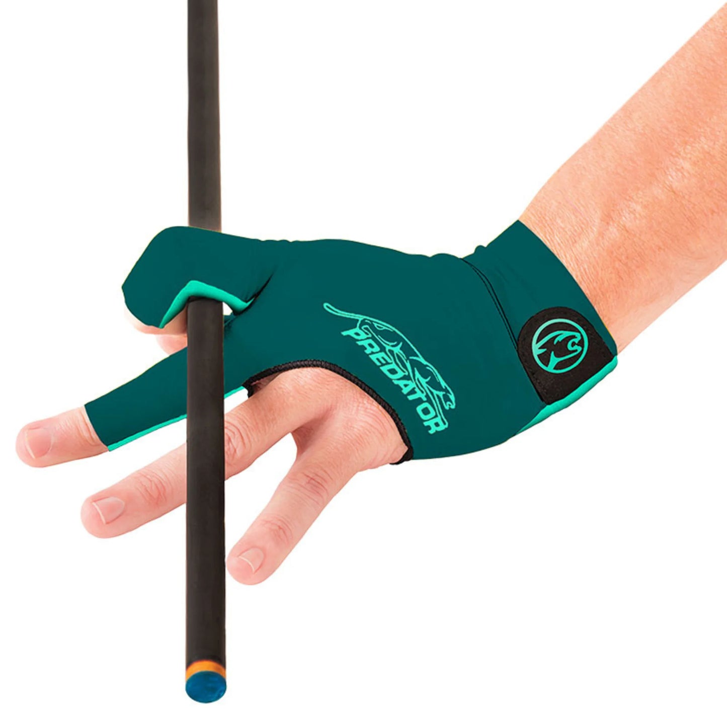 Luva de Bilhar Predator Second Skin Verde Turquesa